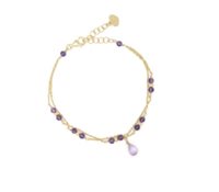 Bracciale Bellamaria Donna in Argento Ametista BRCAAMDO